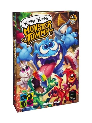 Stalo žaid Brain Games Yummy Yummy Monster Tummy BRG/YUMMY
