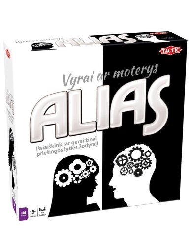 Stalo žaidimas ALIAS: VYRAI IR MOTERYS 53770, LT