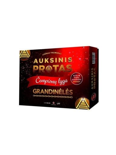 Stalo žaidimas Auksinis Protas "Grandinėlės"