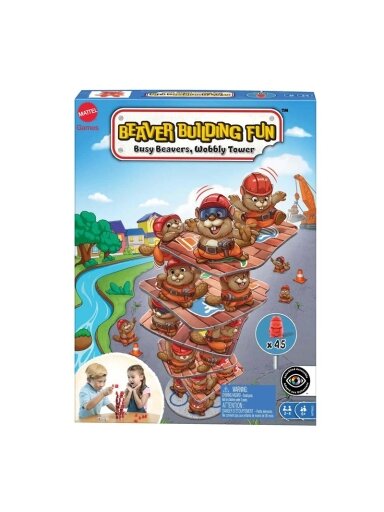 Stalo žaidimas Beaver Bulding Fun HPW60