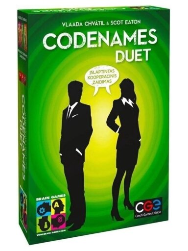 Stalo žaidimas Brain Games Codenames Duet, LT