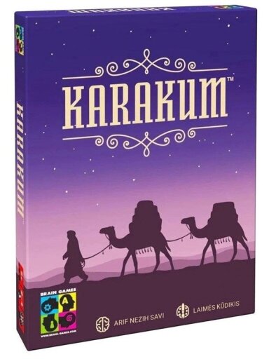 Stalo žaidimas Brain Games Karakum, LT LV EE RUS