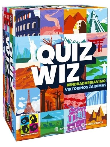 Stalo žaidimas Brain Games Quizwiz BRG#QWLT