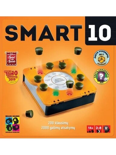 Stalo žaidimas Brain Games Smart 10 BRG#SM10LT