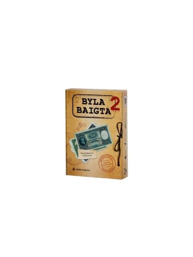 Stalo žaidimas BYLA BAIGTA 2, LT