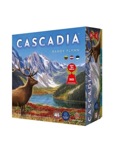 Stalo žaidimas CASCADIA, LT