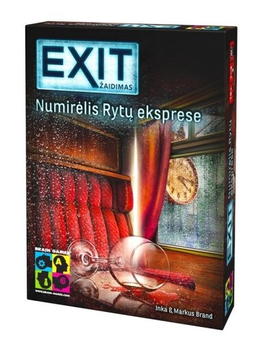 Stalo žaidimas EXIT: NUMIRĖLIS RYTŲ EKSPRESE, LT