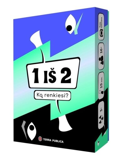 Stalo žaidimas Ką renkiesi? 1 iš 2 (2 dalis)