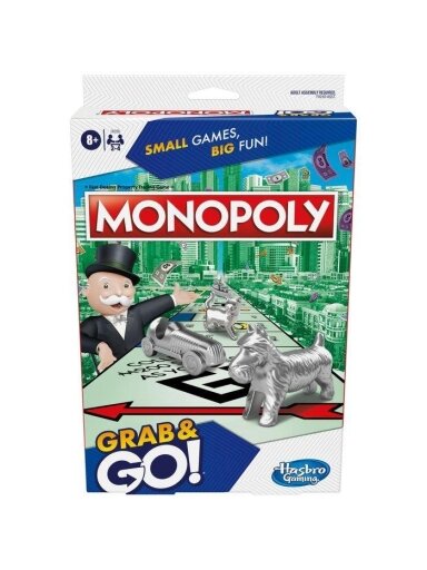 Stalo žaidimas KELIONINIS MONOPOLY F8256BAL Stalo žaidimas KELIONINIS MONOPOLY F8256BAL