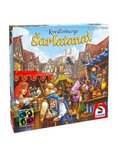 Stalo žaidimas KVEDLINBURGO ŠARLATANAI, LT
