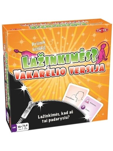 Stalo žaidimas LAŽINKIMĖS? 53504, LT, vakarėlio versija