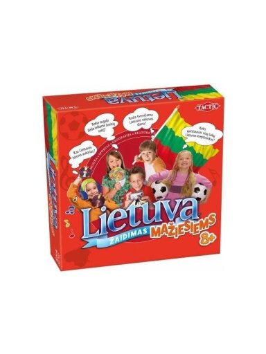 Stalo žaidimas LIETUVA MAŽIESIEMS 01765, LT