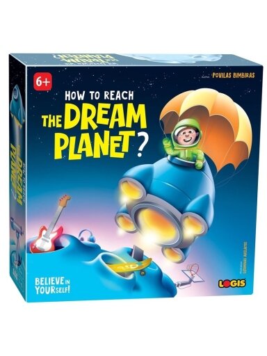 Stalo žaidimas Logis Kaip pasiekti svajonių planetą?