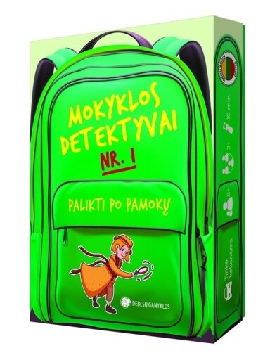 Stalo žaidimas Mokyklos Detektyvai Nr.1