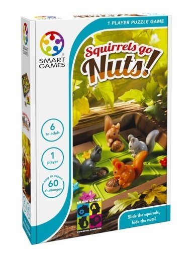 Stalo žaidimas Smart Games Squirrels Go Nuts, EN