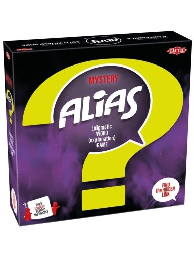 Stalo žaidimas Tactic ALIAS Mystery 59585, LT