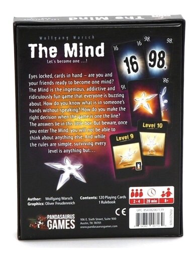 Stalo žaidimas THE MIND, LT Stalo žaidimas THE MIND, LT