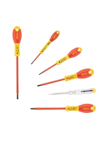 Stanley Stanley Fatmax VDE el. atsuktuvų rink. 6 vnt., 1000V