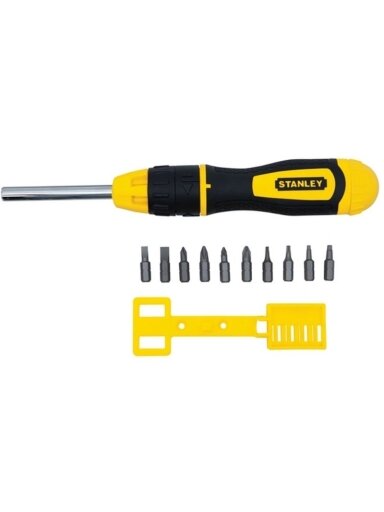 Stanley Stanley Multibit atsuktuvas su antgaliais