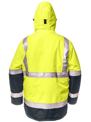 Striukė CANVAS HI-VIS FB-8946 geltona, mėlyna, M