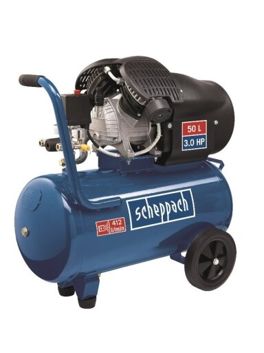 Stūmoklinis kompresorius HC52dc 50L, Scheppach