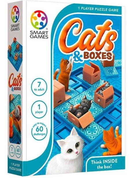Stalo žaidimas Smart Games Cats & Boxes