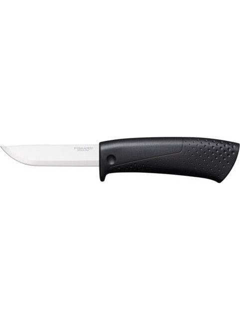 Statybininko peilis FISKARS su galąstuvu