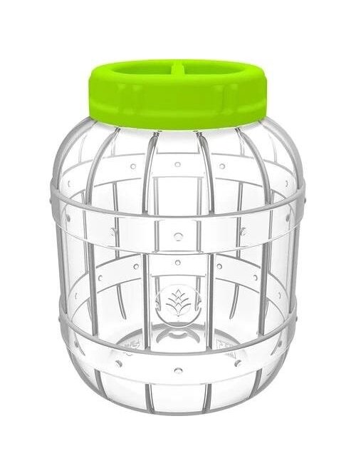 Stiklainis Browin 602013, 3 l, skaidri/žalia