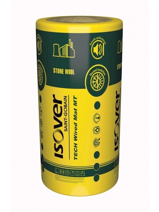 Stiklo vatos demblys, Isover, Orstech DP80-ALU, 5x100x400 1 Stiklo vatos demblys, Isover, Orstech DP80-ALU, 5x100x400 1