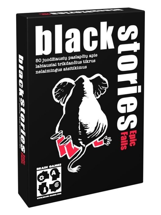 Stalo žaidimas BLACK STORIES, LT Stalo žaidimas BLACK STORIES, LT