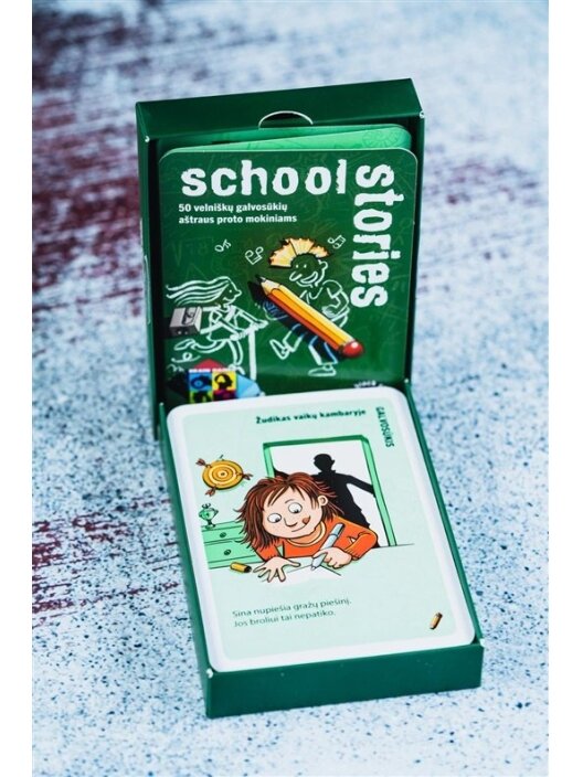 Stalo žaidimas SCHOOL STORIES, LT 2