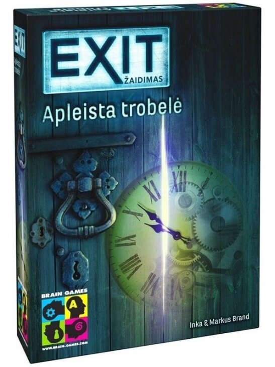 Stalo žaidimas EXIT: APLEISTA TROBELĖ, LT 1 Stalo žaidimas EXIT: APLEISTA TROBELĖ, LT 1