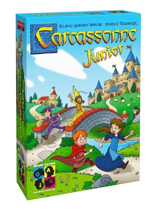 Stalo žaidimas Brain Games Carcassonne Junior BRG#CCJR Stalo žaidimas Brain Games Carcassonne Junior BRG#CCJR