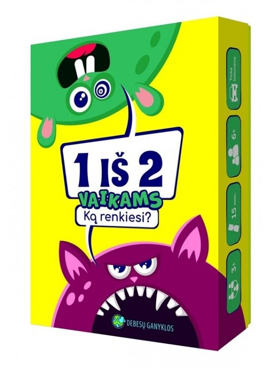 Stalo žaidimas Ką renkiesi? 1 iš 2, Vaikams
