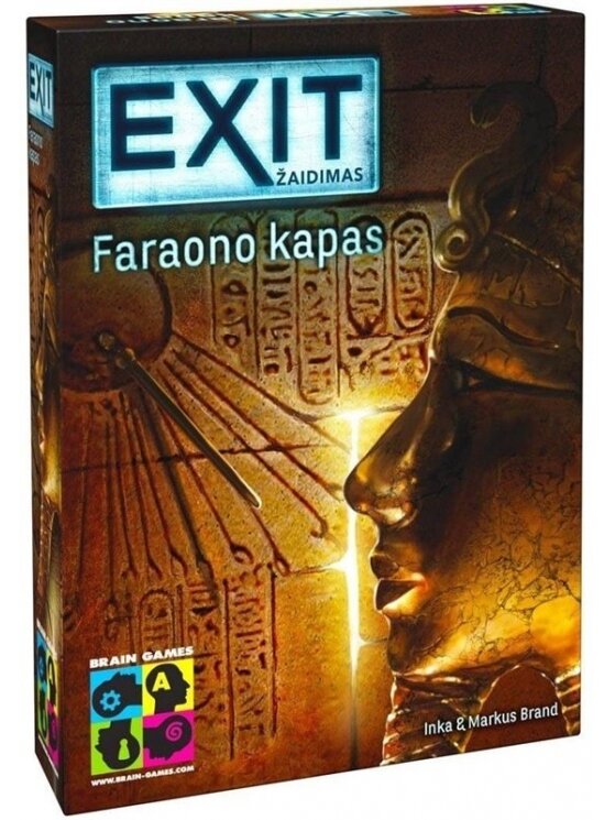 Stalo žaidimas EXIT: FARAONO KAPAS, LT Stalo žaidimas EXIT: FARAONO KAPAS, LT