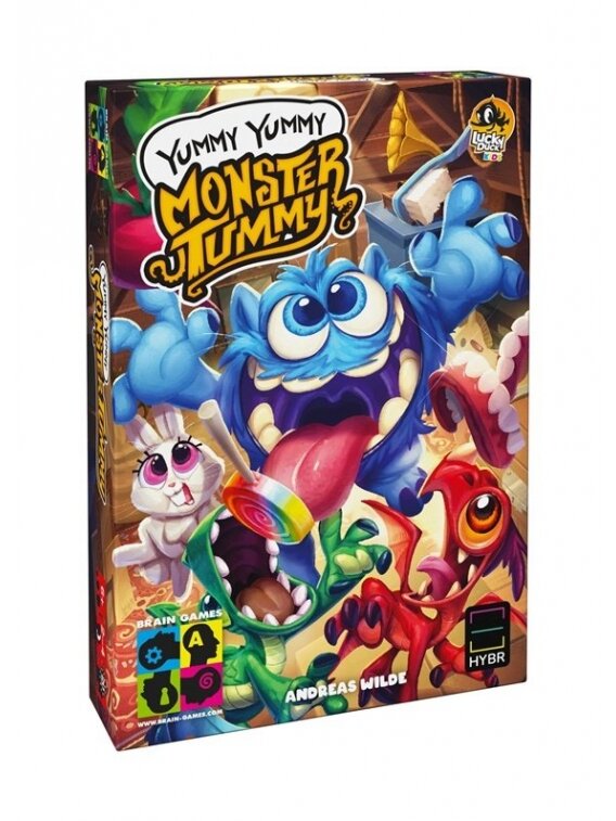 Stalo žaid Brain Games Yummy Yummy Monster Tummy BRG/YUMMY Stalo žaid Brain Games Yummy Yummy Monster Tummy BRG/YUMMY