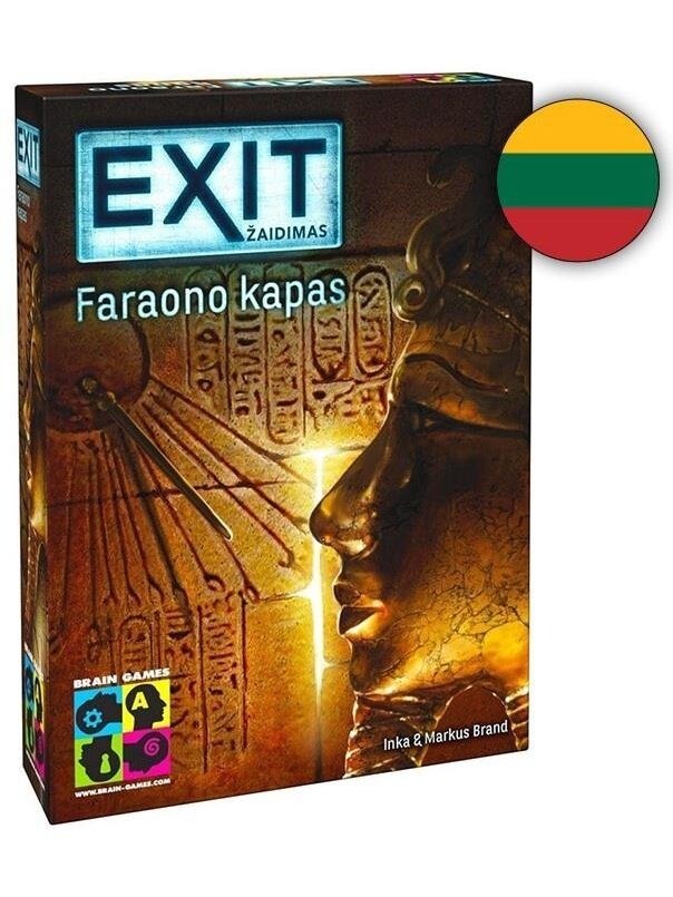 Stalo žaidimas EXIT: FARAONO KAPAS, LT 2 Stalo žaidimas EXIT: FARAONO KAPAS, LT 2