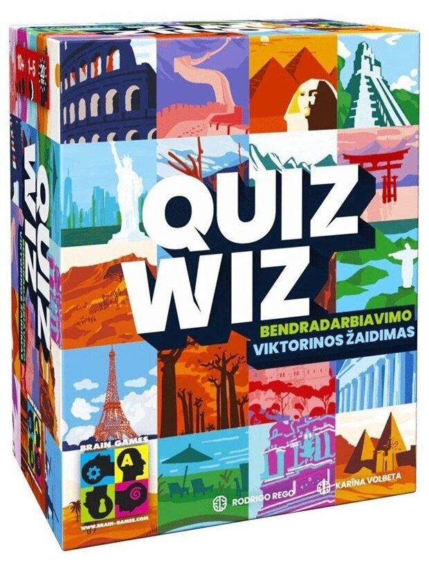 Stalo žaidimas Brain Games Quizwiz BRG#QWLT