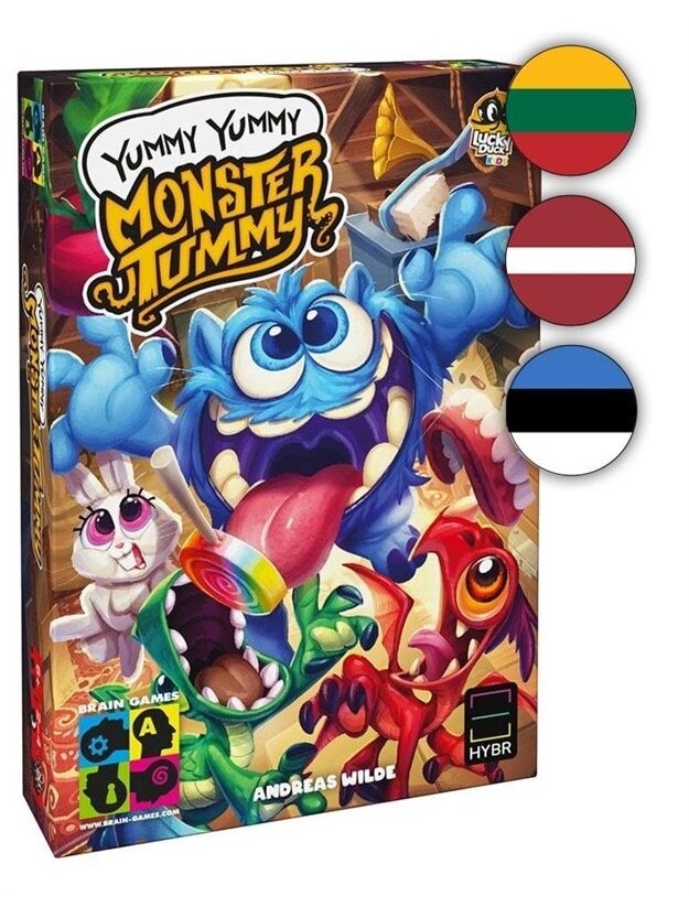 Stalo žaid Brain Games Yummy Yummy Monster Tummy BRG/YUMMY 1 Stalo žaid Brain Games Yummy Yummy Monster Tummy BRG/YUMMY 1