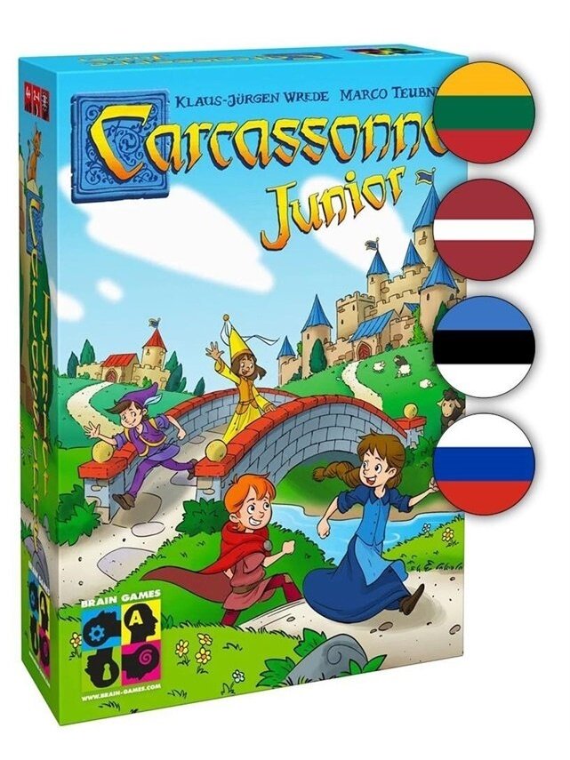 Stalo žaidimas Brain Games Carcassonne Junior BRG#CCJR 2 Stalo žaidimas Brain Games Carcassonne Junior BRG#CCJR 2