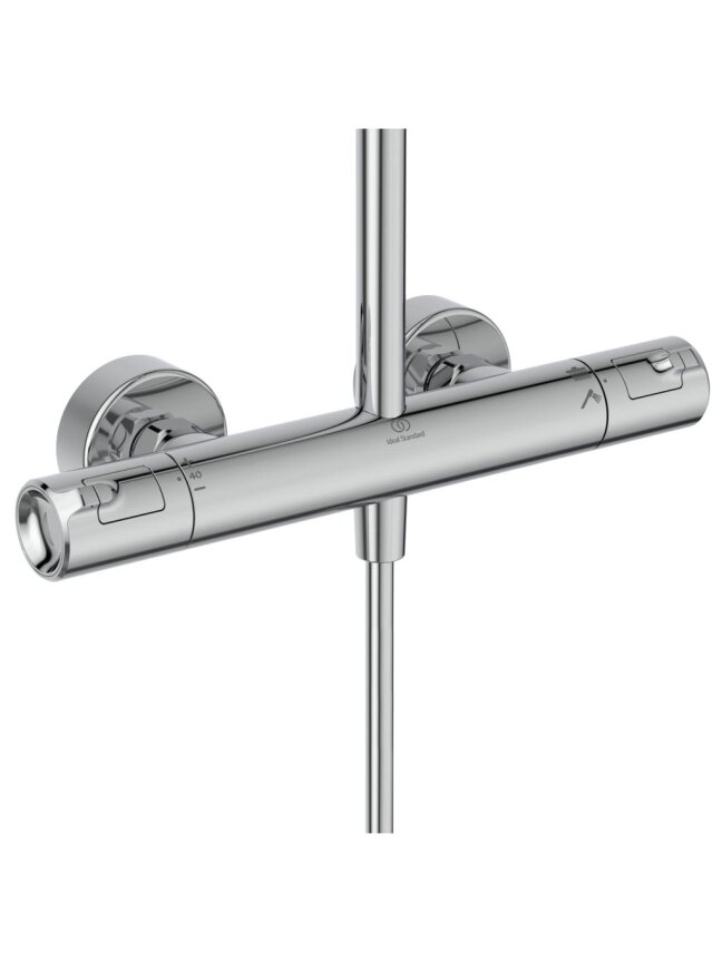 Stacionari dušo sistema Ideal Standard Ceratherm T50, su Ø250 galva ir rankiniu dušu, chrom 5