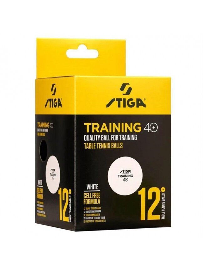 Stalo teniso kamuoliukas Stiga 1110-2610-12, 40 mm, 12 vnt. 2 Stalo teniso kamuoliukas Stiga 1110-2610-12, 40 mm, 12 vnt. 2