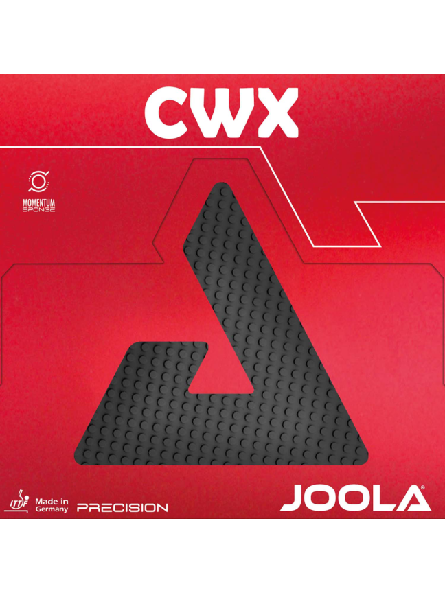 Stalo Teniso Raketės Guma JOOLA CWX, Red 0X Stalo Teniso Raketės Guma JOOLA CWX, Red 0X