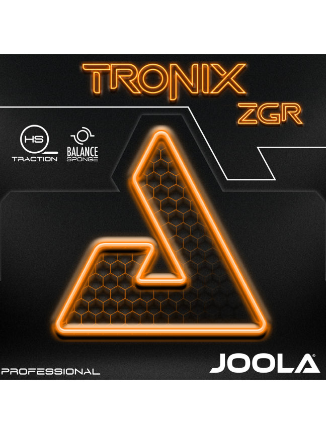 Stalo Teniso Raketės Guma JOOLA Tronix ZGR, Blk 2.0