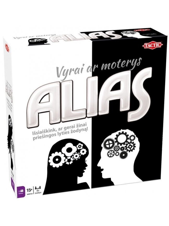 Stalo žaidimas ALIAS: VYRAI IR MOTERYS 53770, LT Stalo žaidimas ALIAS: VYRAI IR MOTERYS 53770, LT