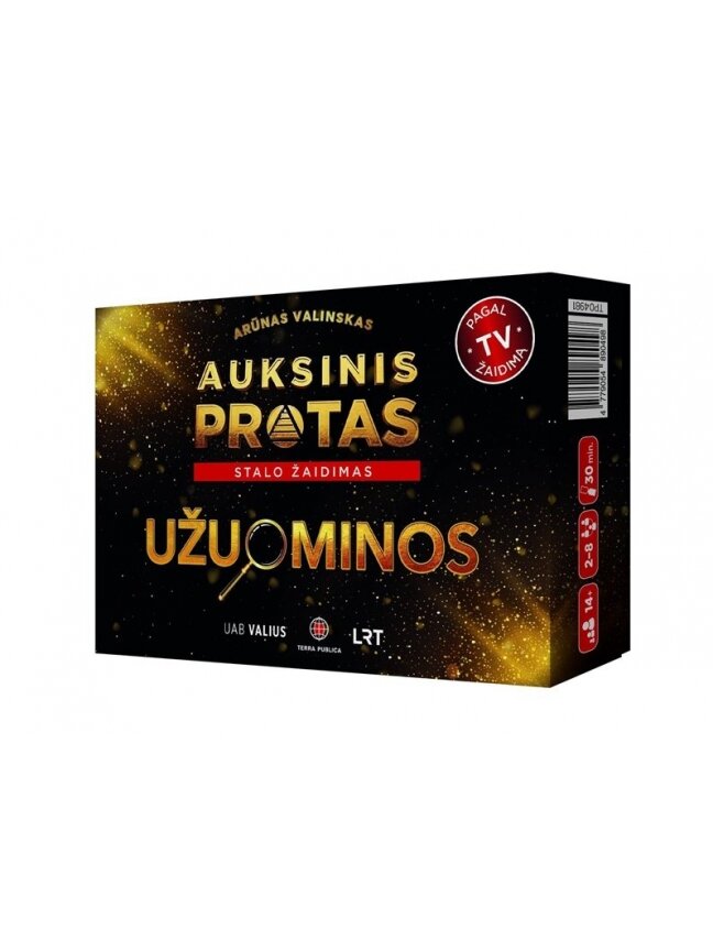 Stalo žaidimas Auksinis Protas "Užuominos" Stalo žaidimas Auksinis Protas "Užuominos"