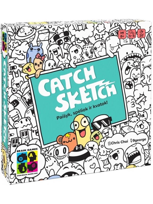 Stalo žaidimas Brain Games Catch Sketch LT BRG#CSLT Stalo žaidimas Brain Games Catch Sketch LT BRG#CSLT