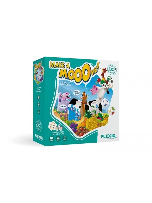 Stalo žaidimas Flexiq MAKE A MOOOVE! FXG103 1 Stalo žaidimas Flexiq MAKE A MOOOVE! FXG103 1