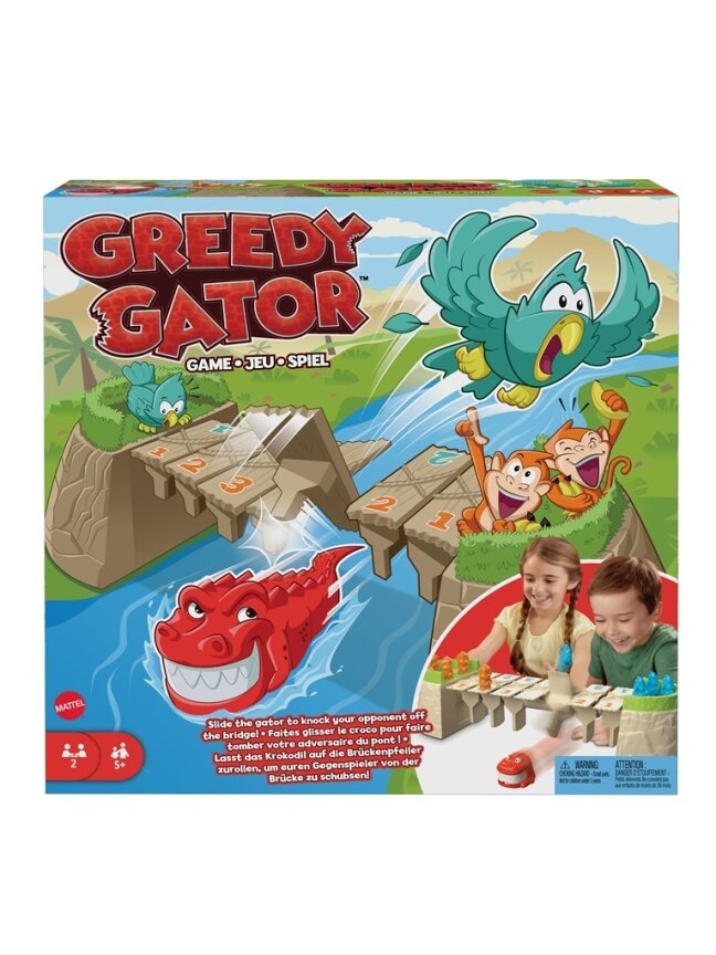Stalo žaidimas Mattel NAUGHTY CROCODILE HRC09 Stalo žaidimas Mattel NAUGHTY CROCODILE HRC09