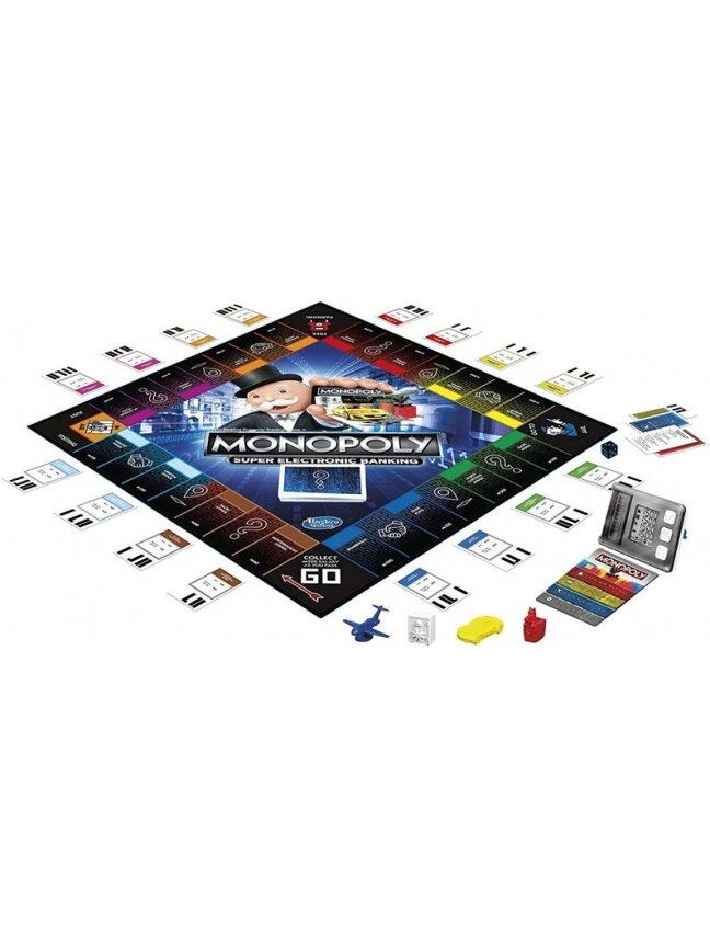 Stalo žaidimas MONOPOLY E8978LT, išmanioji bankininkystė 1 Stalo žaidimas MONOPOLY E8978LT, išmanioji bankininkystė 1